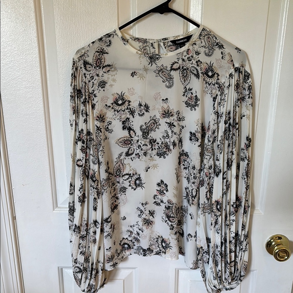 Floral Print Women's Top